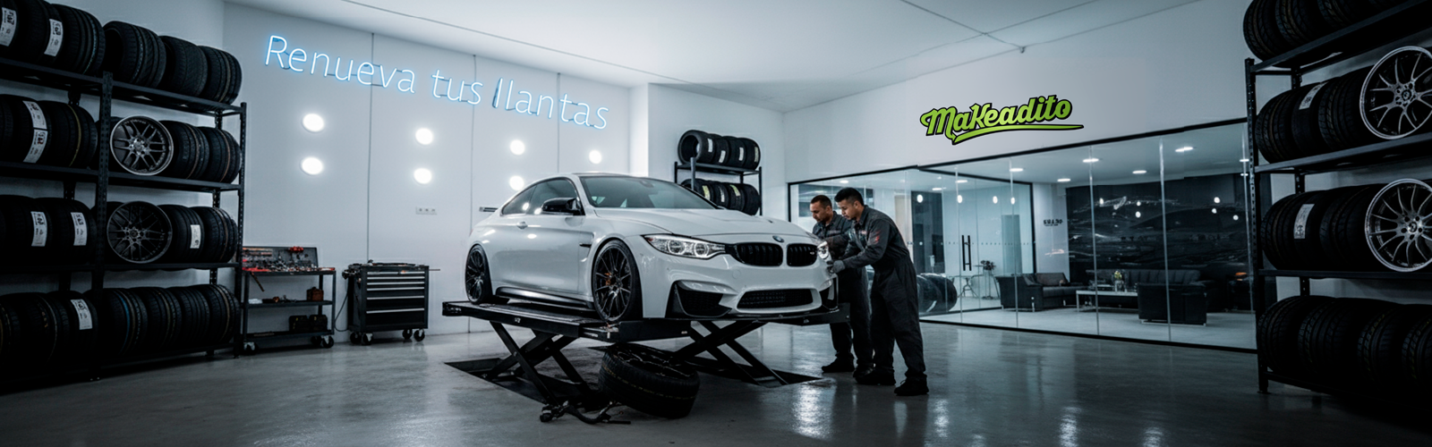 Renueva tus llantas en Makeadito